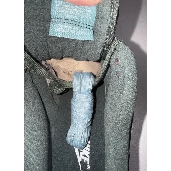 Nike Dunk Low Retro SE Vintage Green/Black-Denim Turq (FZ3052-300) Size 12 - Picture 8 of 14